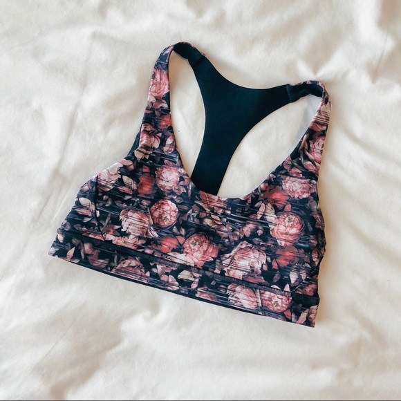 rose sports bra